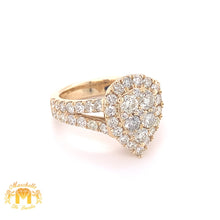 Load image into Gallery viewer, 14k Gold Ladies&#39; Pear-shaped Diamond Ring