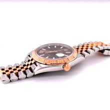 Load image into Gallery viewer, 41mm Rolex Datejust 2 Watch with Two-tone Rose Gold Jubilee Band Fluted Bezel (papers, fluted bezel)