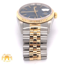 Load image into Gallery viewer, Rolex Datejust Watch with Two-tone Jubilee Bracelet (36 mm, quick set, royal blue dial)