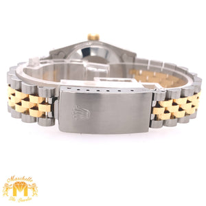 31mm Rolex Datejust Watch with Two-tone Jubilee Bracelet (newer model, tuxedo dial)