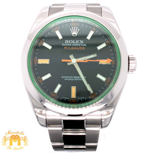40mm Rolex Milgauss Watch (with Rolex papers)