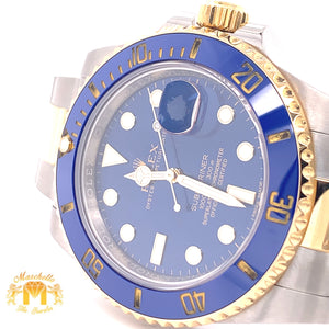40mm Rolex Submariner Watch with Two-tone Oyster Bracelet (Papers: Year 2019)