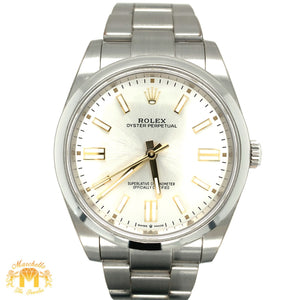 41mm Rolex Oyster Perpetual Watch with Stainless Steel Oyster Bracelet (year: 2022, never worn, papers)