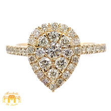 Load image into Gallery viewer, 14k Gold Ladies&#39; Pear-shaped Diamond Ring