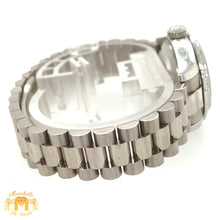 Load image into Gallery viewer, All Factory Platinum and Diamond 26mm Ladies’ Rolex Datejust Watch (papers, grey diamond dial)