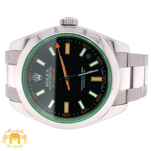 40mm Rolex Milgauss Watch (with Rolex papers)