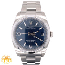 Load image into Gallery viewer, 36mm Stainless Steel Rolex Oyster Perpetual Watch (papers)