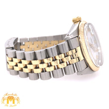Load image into Gallery viewer, 31mm Rolex Datejust Watch with Two-tone Jubilee Bracelet (non-quick set, diamond hour markers)