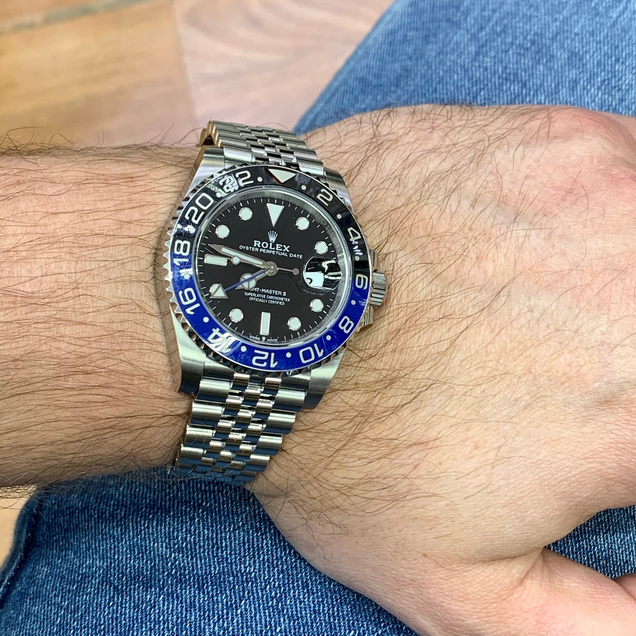Rolex batman 2021 jubilee Clearance