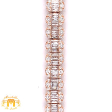Load image into Gallery viewer, 6.3ct Diamond 14k Rose Gold Bracelet