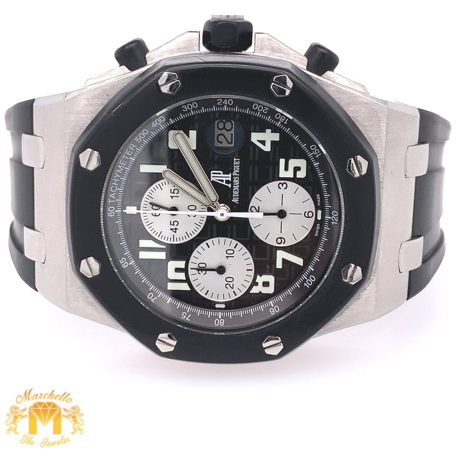 42mm Audemars Piguet  Watch with Rubber Band