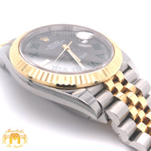 Load image into Gallery viewer, 41mm Rolex Datejust 2 Watch with Two-tone Jubilee Bracelet (fluted bezel, Wimbledon dial, papers)