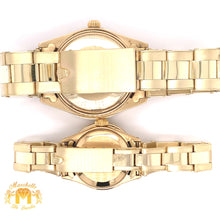 Load image into Gallery viewer, Gold and Diamond Rolex Watch (His and Hers Set)