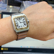 Load image into Gallery viewer, 42mm Cartier Santos de Cartier Watch (large model, factory two-tone)