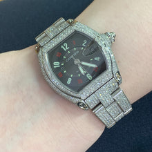 Load image into Gallery viewer, Iced Out 36mm Cartier Diamond Watch