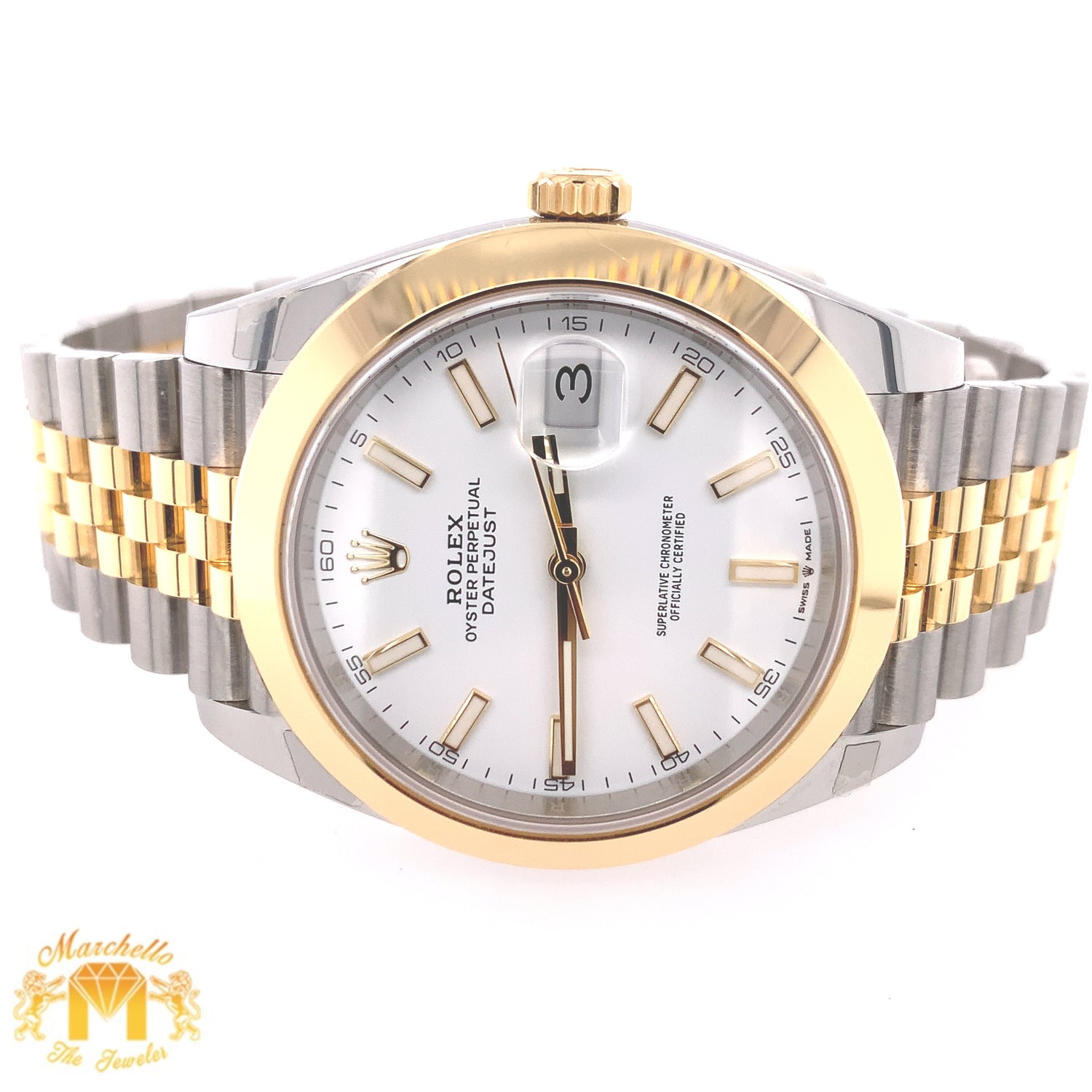 41mm Rolex Datejust 2 Watch with Two-tone Jubilee Bracelet (2021, papers)