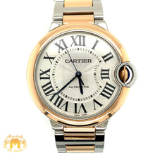 Load image into Gallery viewer, 36mm Ballon Bleu De Cartier Watch, Rose Gold and Stainless Steel