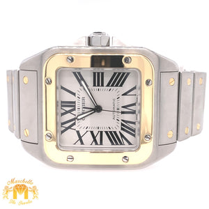 42mm Cartier Santos de Cartier Watch (large model, factory two-tone)