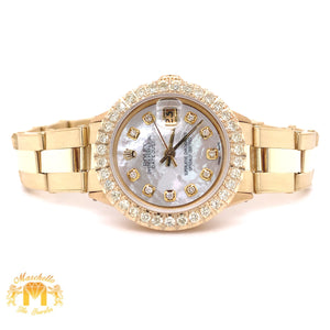Gold and Diamond Rolex Watch (His and Hers Set)