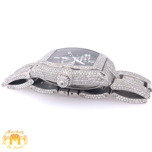 Iced Out 36mm Cartier Diamond Watch