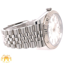 Load image into Gallery viewer, 41mm Rolex Datejust 2 Watch with Stainless Steel Jubilee Bracelet (18k white gold fluted bezel)